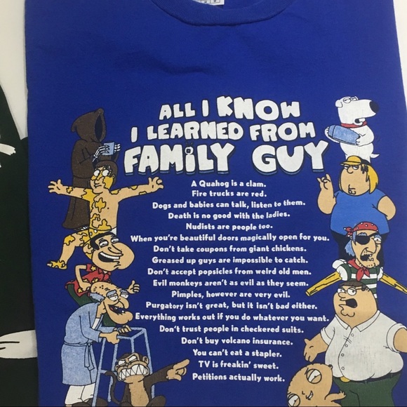 Family Guy Men’s Lot Of 2 T-shirts Bundle Size Med - Picture 2 of 7